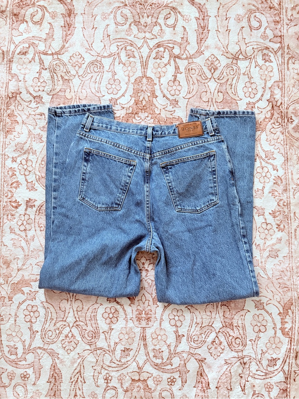 Jones New York Light Blue Straight Leg Women's Jeans